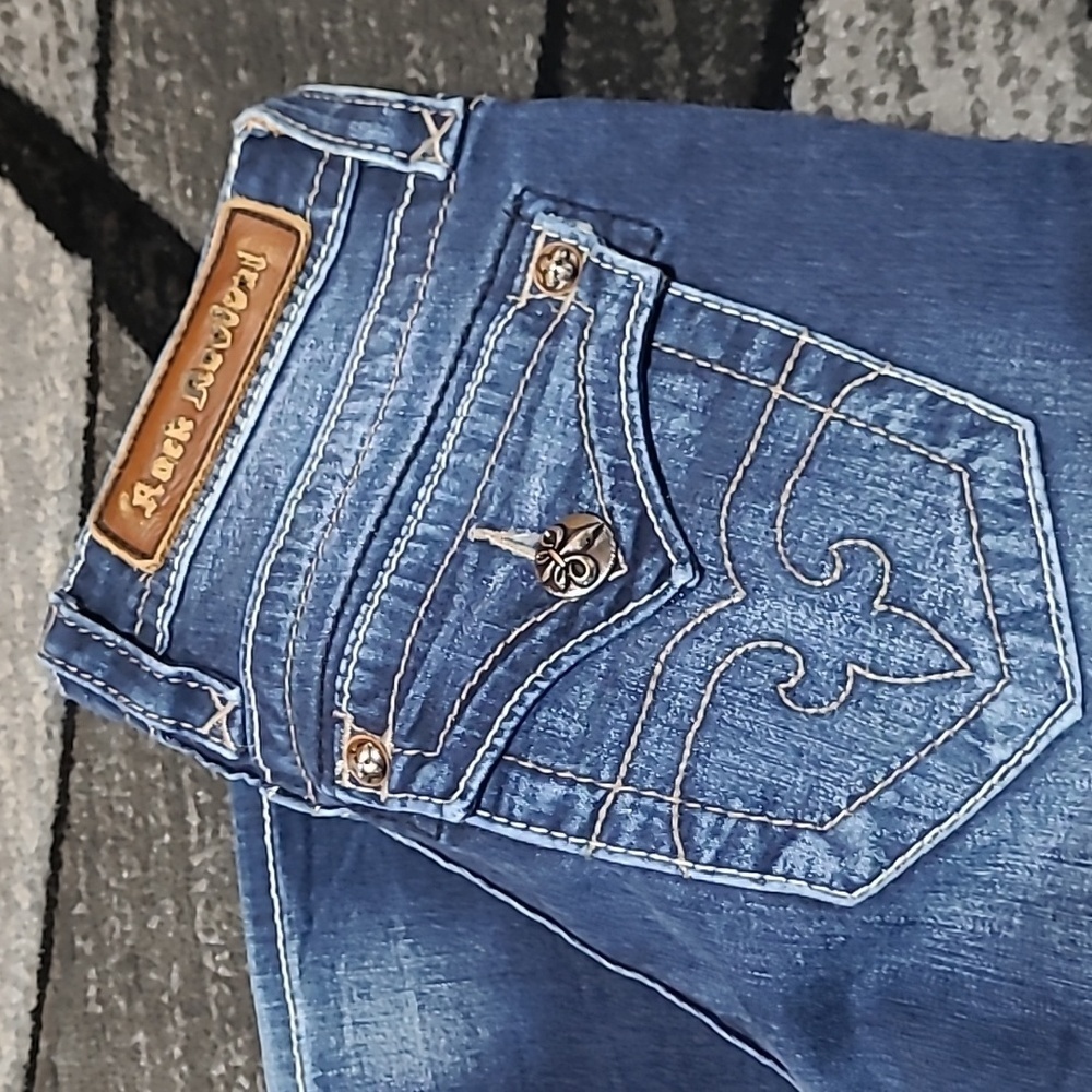 ROCK REVIVAL JESSICA BOOT-CUT DENIM JEAN - Picture 2 of 15